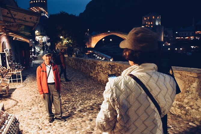 Best of Mostar - Private Walking Tour - Comparing the Crooked Bridge with the Old Bridge