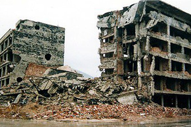 Break-up of Yugoslavia & The War in Mostar: Life Under Siege - Why Mostar needs more than a bridge photograph