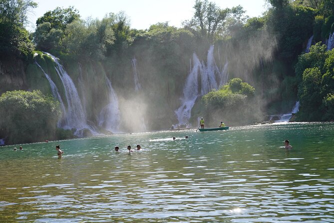 Complete Herzegovina - Kravice Falls, SkyWalk, Blagaj, Pocitelj - What the guide and minibus add