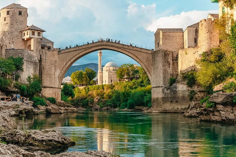 From Cavtat: Bosnia, Herzegovina, and the Old Bridge Tour - Arriving in Mostar and meeting the local guide