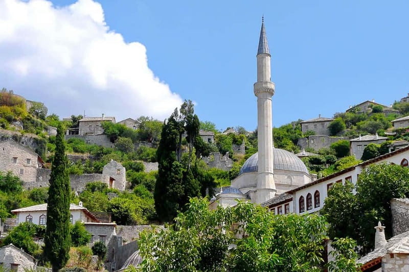 From Dubrovni:Mostar, Kravica Waterfalls, and Kajtaz Tour - Leaving Dubrovnik along the Adriatic coast