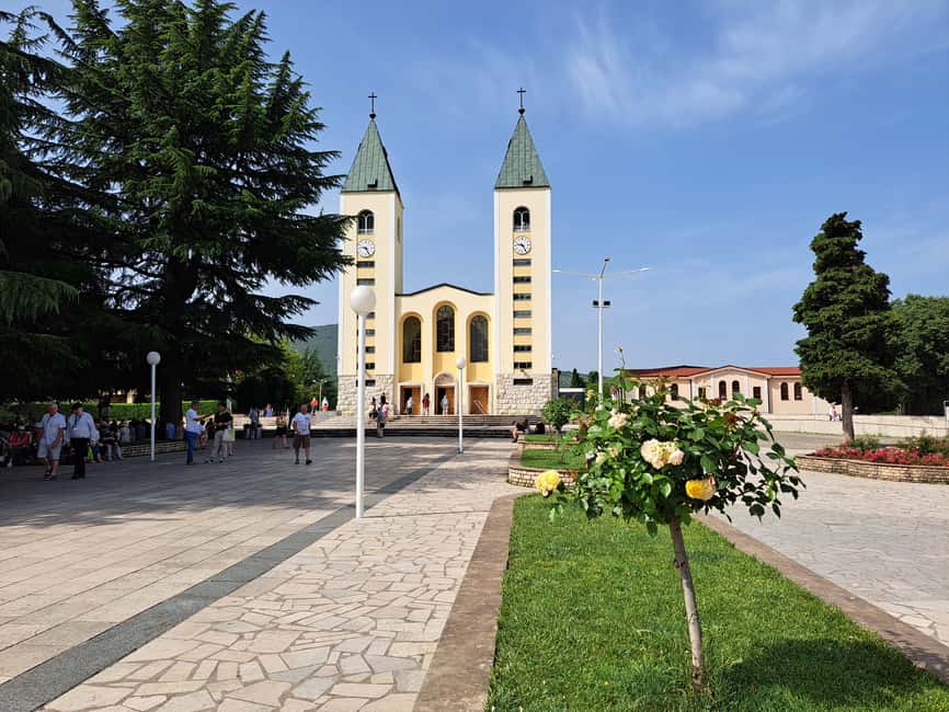 From Dubrovnik: Medjugorje Private Day Tour - St. James Church, the center of the visit