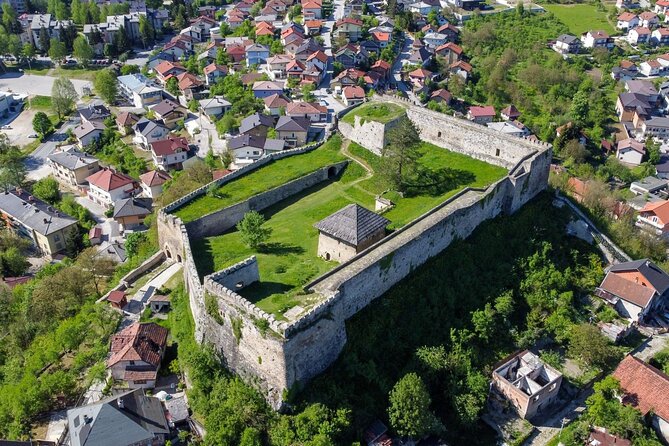 From Sarajevo: Travnik, Jajce, Pliva Lakes and Watermills Trip - The Catacombs and the burned church