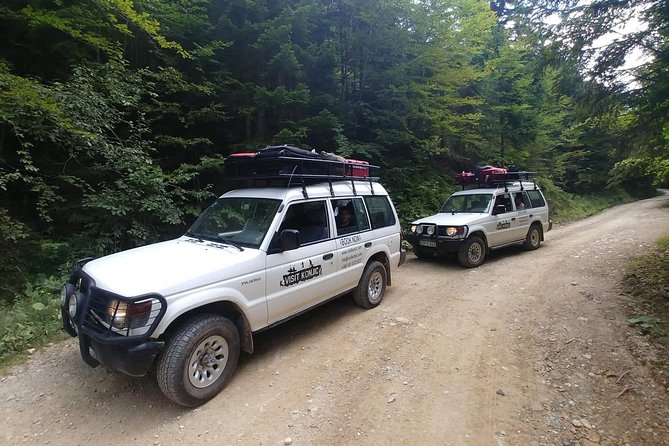 Jeep safari Prenj - Riding toward Prenj by jeep