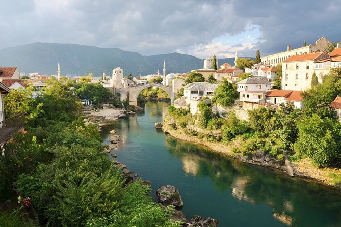 Mostar city Tour - The war-damaged financial district