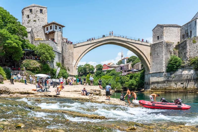 Mostar & Kravice Waterfalls: Guided Day Trip from Dubrovnik - Kravice Waterfalls: one hour beside the Trebižat River