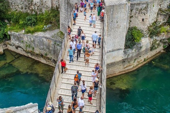 Mostar Private Walking Tour - where East meets West - Crossing Mostar’s Austro-Hungarian bridge