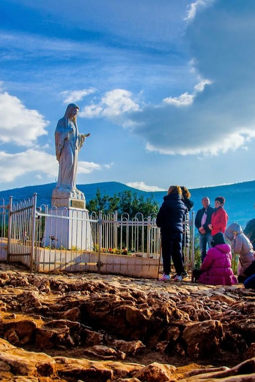 Private Day trip to Medjugorje from Split or Dubrovnik - Kravica Waterfalls brings a different mood