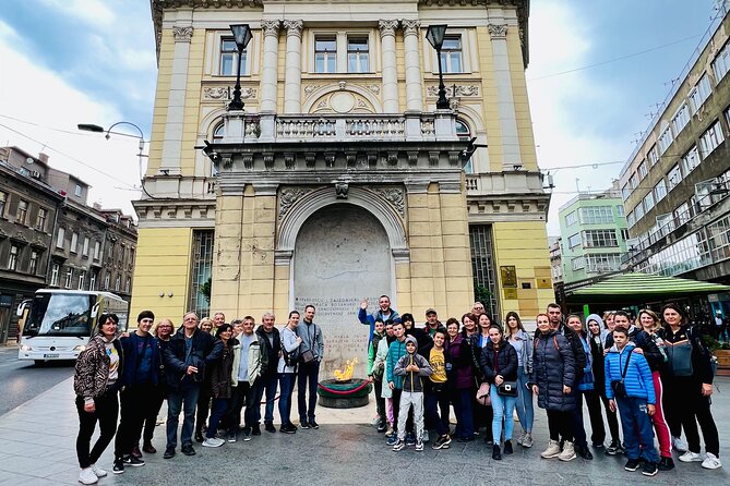 PROFESSIONAL SARAJEVO WALKING TOUR - With guide who guided STING! - Ferhadija Street and the Eternal Flame