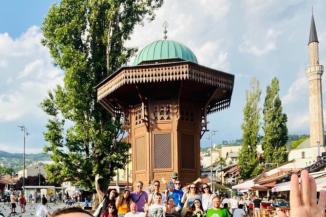 PROFESSIONAL SARAJEVO WALKING TOUR - With guide who guided STING! - Kovaci Street, food, and the Yellow Fortress