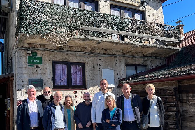 ROSES OF SARAJEVO (Official WAR + CITY tour)- Story of a Survivor - Roses, shellfire, and the geography of the siege