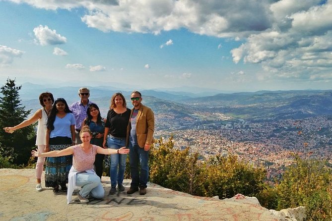 Sarajevo 1425 days under the siege - War Tour - Trebević and the view across the city