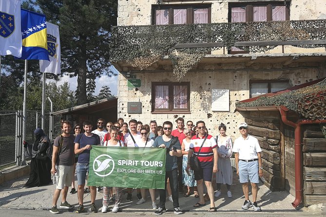 Sarajevo 1425 days under the siege - War Tour - The Jewish Cemetery and wartime front line