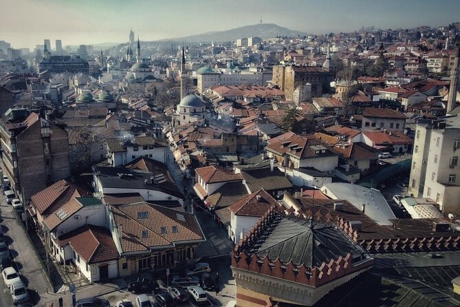 Sarajevo: A City Under Siege - War Tour With Tunnel Museum - The Olympic bobsleigh track above the Old Town