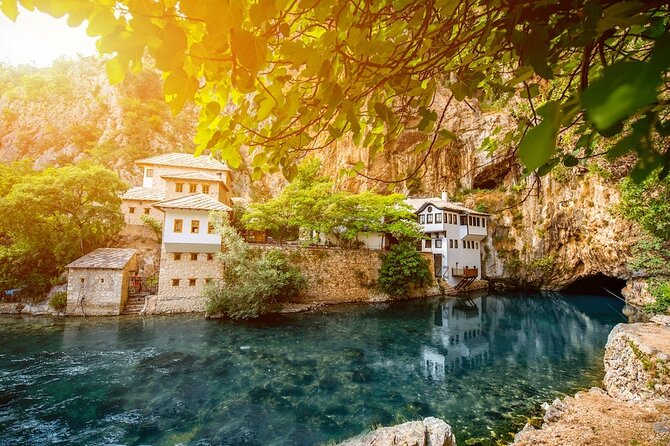 Sarajevo: Mostar Konjic Blagaj Pocitelj Fortica Skywalk Waterfall - Blagaj and the Buna River source
