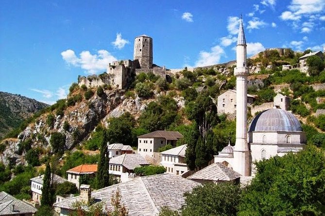 Sarajevo: Mostar, Konjic, Dervish House, Pocitelj & Kravica Falls - Počitelj, a stone village with a steep finish
