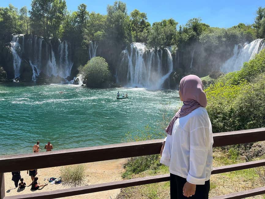 Sarajevo: Mostar, Konjic, Počitelj, Sufi House, & Waterfalls - Kravica Falls and the best chance to cool off