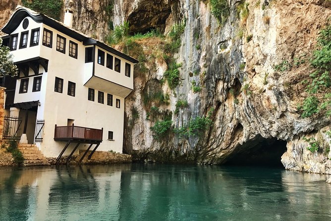 Sarajevo: Mostar, Konjic, Sufi House, Pocitelj & Kravice Falls - Arriving in Mostar and crossing Stari Most
