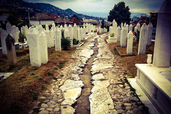 SARAJEVO SIEGE TIMES '92-'95 / Sarajevo Roses & Tunnel of Hope / - Trebević Vidikovac puts the front line into view