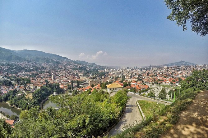 SARAJEVO SIEGE TIMES '92-'95 / Sarajevo Roses & Tunnel of Hope / - Walking the Olympic bobsled track