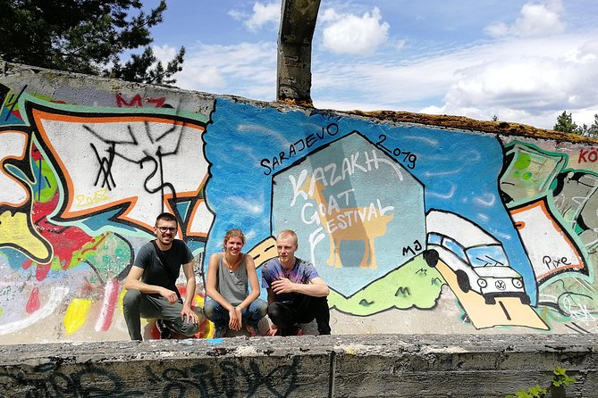 SARAJEVO STREET ART WORKSHOP (enjoy nature & spray on bobsleigh) - Meeting at noon in the Old City
