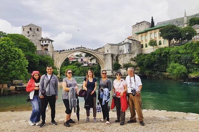 Sarajevo to Dubrovnik Day Trip via Mostar-Blagaj-Pocitelj and Kravice waterfalls - Mostar in One Hour: Bridge, River, and Old Town