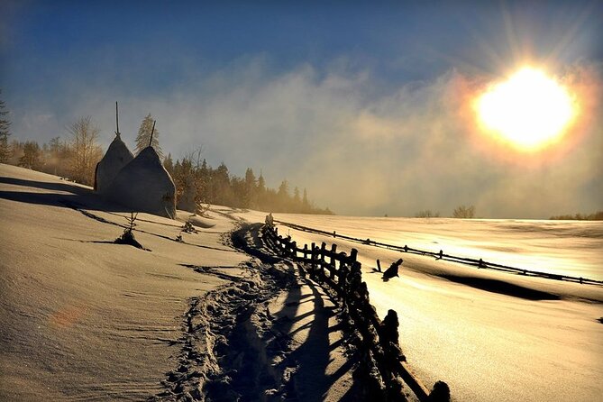 Snowshoeing on Trebevic Mountain from Sarajevo - The Main Walk on Trebevic