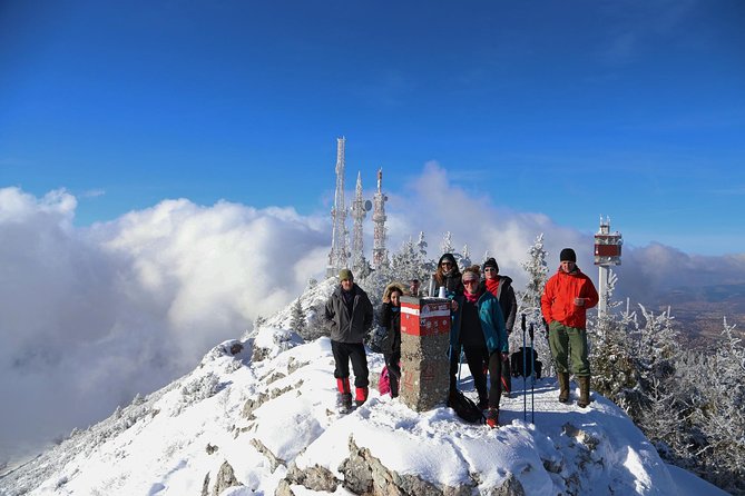 Snowshoeing on Trebevic Mountain from Sarajevo - Learning to Walk on Snowshoes
