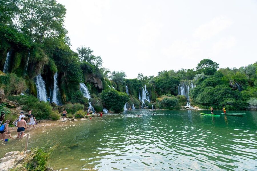 Split: 1-way To Sarajevo with Mostar, Blagaj, Kravica falls - Počitelj’s stone walls and medieval feel