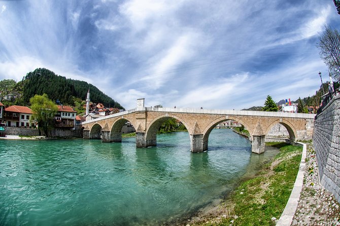 Sunny Herzegovina: Mostar, Kravice Waterfalls & 4 Cities Tour - Počitelj, a stone town on the hillside
