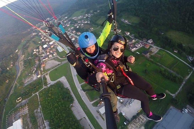 Tandem Paragliding Experience in Sarajevo, Bosnia and Herzegovina - What the flight feels like