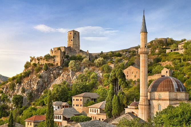 Transfer Mostar to Dubrovnik with Kravice Waterfalls, Blagaj and Počitelj tour - Blagaj and the Buna spring