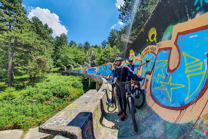 Trebevic Mountain Biking Tour from Sarajevo - Bobsleigh Track - A simple picnic at the summit
