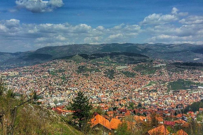 Utopia of Tito’s Yugoslavia, Tito’s Bunker & Siege of Sarajevo - The Jewish Cemetery and the view toward Sniper Alley